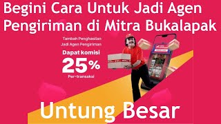 CARA MENJADI AGEN PENGIRIMAN DI MITRA BUKALAPAK screenshot 1