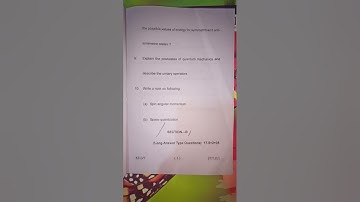 kumaun University// msc first sem 2022//physics 3rd previous year question paper( quantum mechanics)