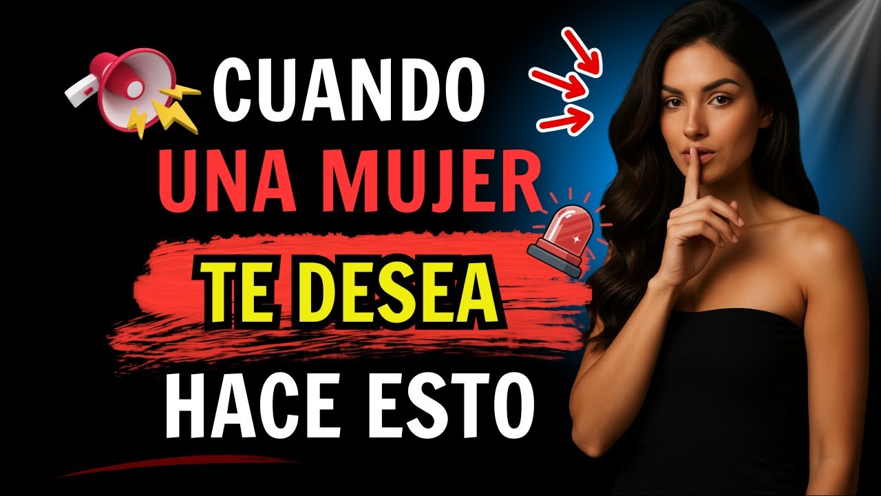 👁️ 9 señales secretas de que una mujer TE DESEA INTENSAMENTE | ESTOICISMO