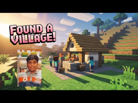 I found a New Village in my Minecraft World EP-3 - YouTube