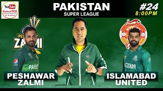 ISL vs PES Fantasy Tips, Islamabad United vs Peshawar Zalmi Predictions,Stats and Analysis, Playing