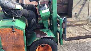Mini All Terrain Diesel Forklift Youtube