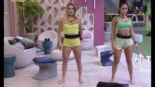 Nova dancinha de Bruna e Larissa criam coreografia de ‘Bandida'