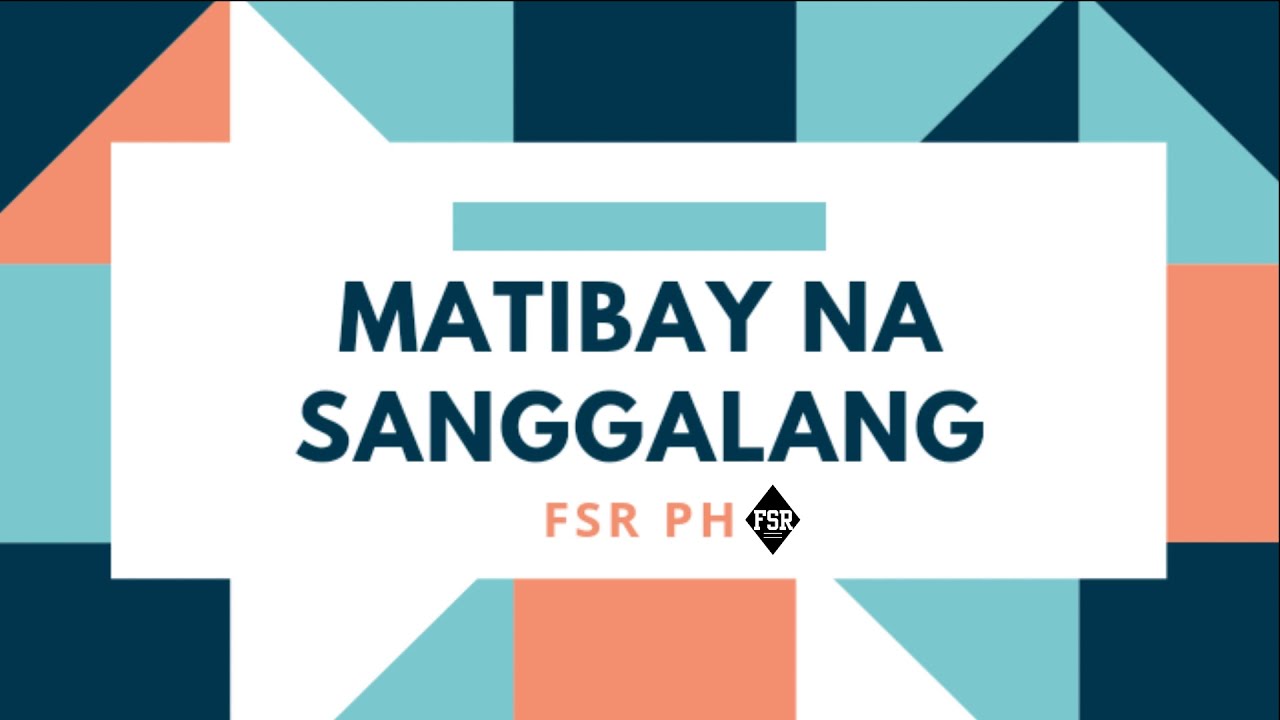 MATIBAY NA SANGGALANG LYRIC VIDEO FSR PH #original #FSR #LuzhielRodriguez