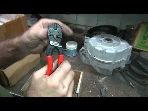 Knipex 6 1/4" CoBolt S Compact Bolt Cutters with Recess 71 01 160 SBA review harley tatro machine