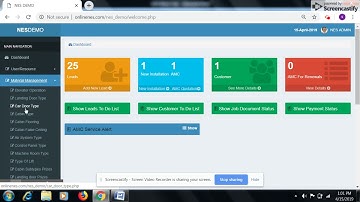 How to do Materials Management in Nexa Elevator ERP