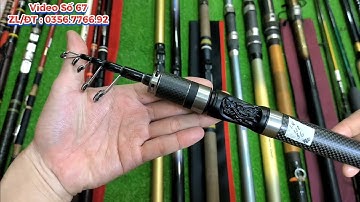 Video Số 67 : Cần Câu Lure Rút Mini Shimano - Cần Câu Iso Tráp Hanh - Iso Khoen Lớn Shimano Olympic