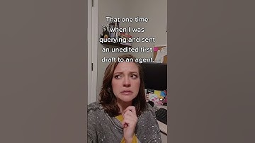 Please edit your manuscript b4 sending them to literary agents! #queryletter #amediting #authortube