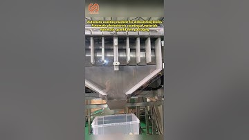 Automatic counting and packaging machine for dishwashing blocks #countingmachine #dishwashingblocks