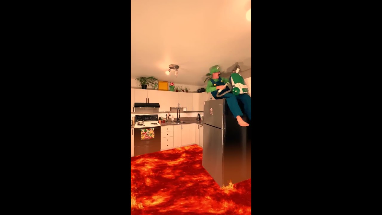 Luigi S Floor Is Lava 