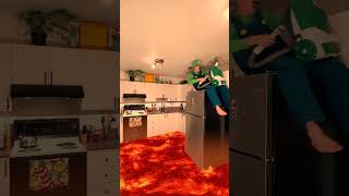 Luigi's Floor is Lava 🔥