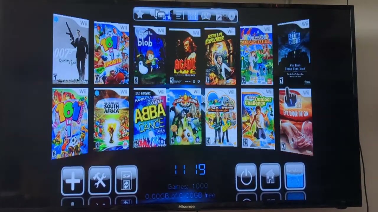 2tb (1,000 Nintendo Wii games)