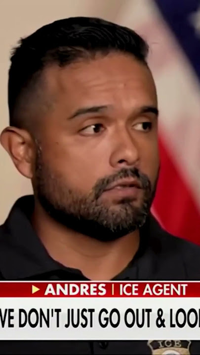 #ICE officer Andres says 'profiling' rumors are absurd: '...we know who we're looking for...'