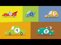 Car song for kids  transportation song  beep beep colors cars and counting race cars
