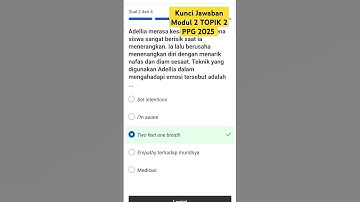 Thumbnail of Kunci Jawaban Latihan pemahanan Modul 2 Topik 2 #ppgdaljab #guru #sekolah #ppg  #cpns #utbk