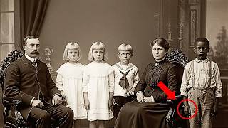 It was just a 1901 family portrait — but the child's hand reveals something chilling
