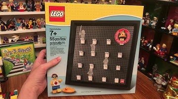 Lego Minifigures Collector Frame Review.