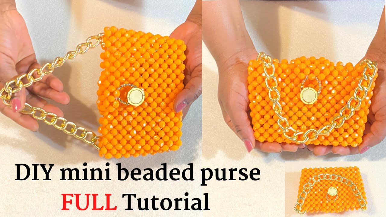 How To Make A Beaded Bag (Free Pattern and Video!) – Fashion Wanderer