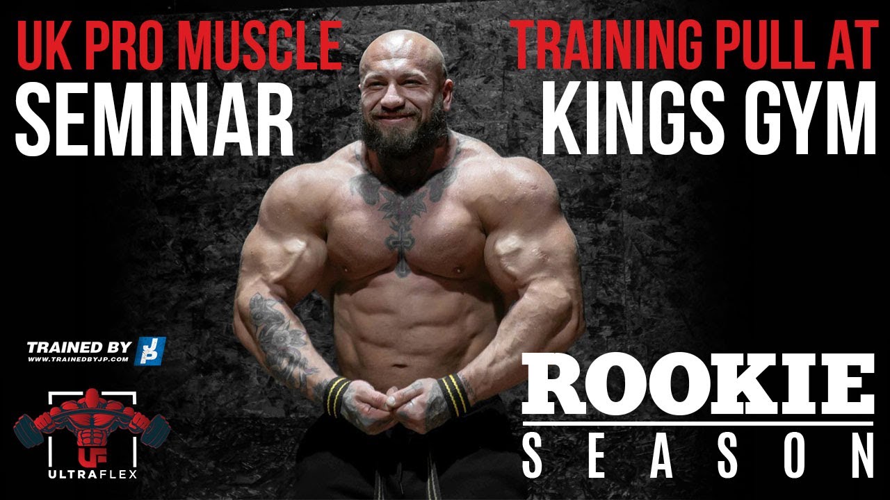KUBA CIELEN UK PRO MUSCLE SEMINAR AT KINGS GYM // ROOKIE SEASON