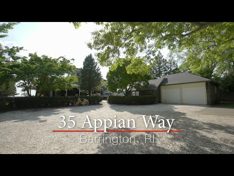 35 Appian Way, Barrington, RI home video tour
