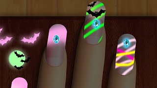 Halloween Nails Manicure Games: Monster Nail Mani | Nail Art