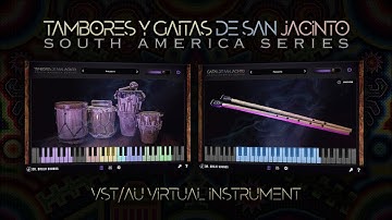 Tambores y Gaitas (San Jacinto Percussion) - VST & AU Instruments for Mac & PC.