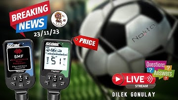 NOKTA SCORE - The NEW Simultaneous Multi Frequency Detector From Nokta | Metal Detecting