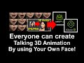 Create talking 3d animation with your own face  iclone 8 tutorial