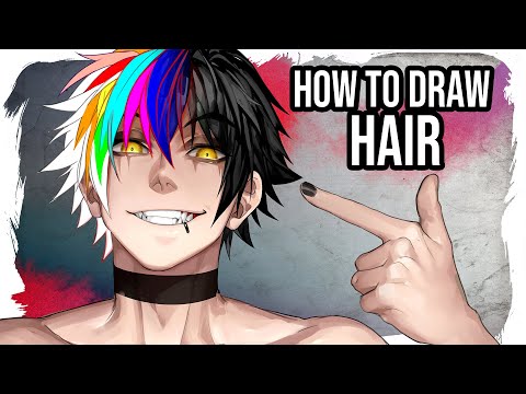 3 Steps to Draw almost ANY Type of Hair