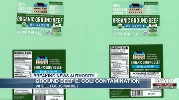 USDA issues health alert for possible E. coli contamination in ground beef