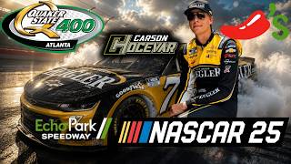 Early Pit Gamble for Carson Hocevar @ EchoPark Speedway | Genius or Disaster? | NASCAR 25 | 105 AI