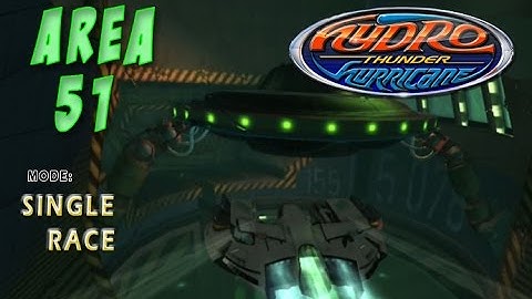 Hydro Thunder Hurricane: Area 51 - Single Race (Xbox 360)