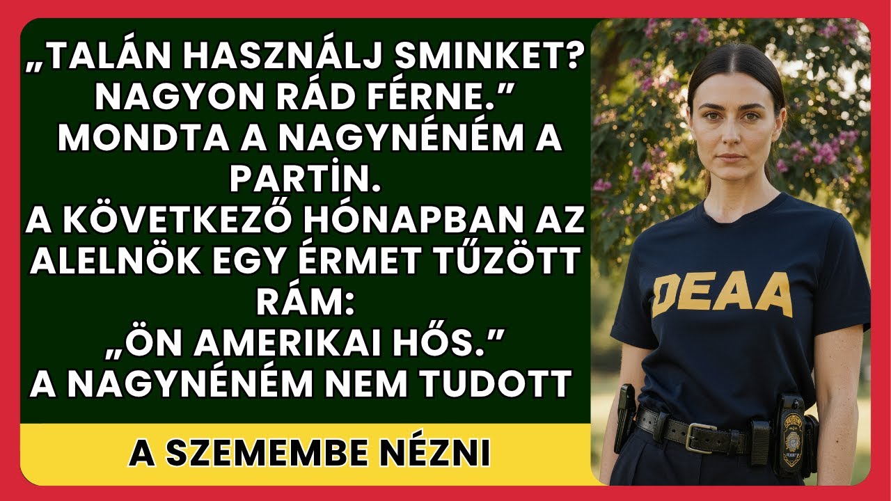 „LEHET, HOGY SMINKELJ NAGYON SZÜKSÉGED LENNE RÁ ”