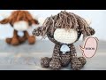 Amigurumi Crochet Animal Tutorial For Beginners | How To Crochet A Cow | Crochet Highland Cow