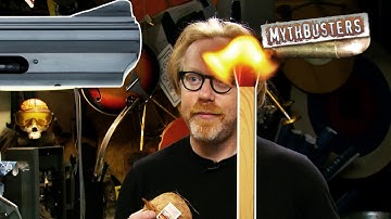 Can You Light A Match With A Bullet? | MythBusters