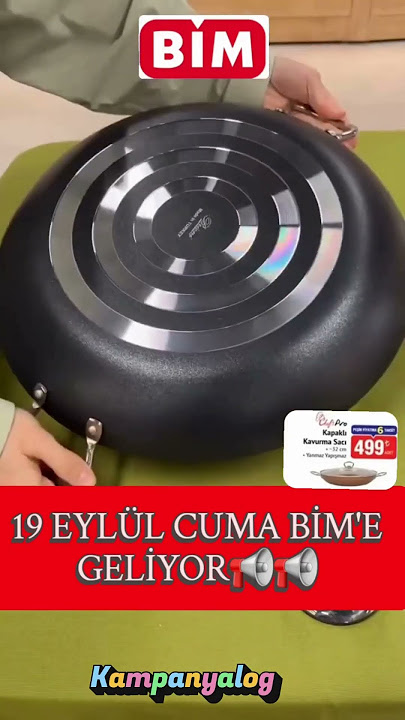 Bim 19 Eylül Cuma I Bim Saç Tavası Geliyor I Bim Detaylı Ürün İnceleme