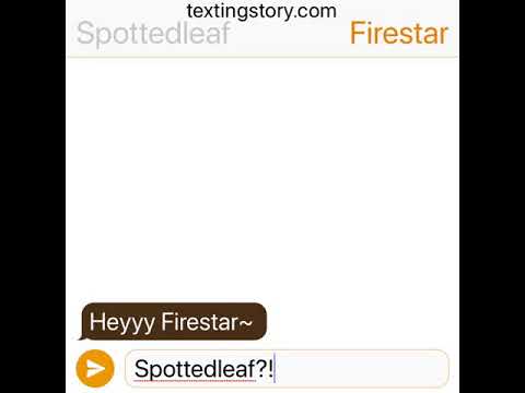 If Firestar, Spottedleaf, And Sandstorm Texted