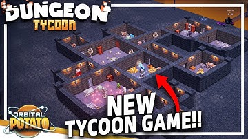 NEW Dungeon Base Builder!! - Dungeon Tycoon - Tycoon Management Game