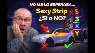 Instalacion del Sexy Strip en un Tesla Y Standard