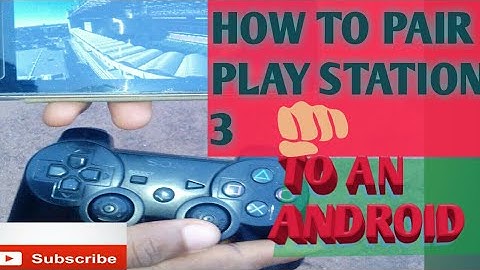 How to pair ps3 controller with your Android