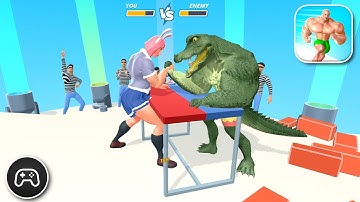 Muscle Rush: Smash Running - Gameplay Walkthrough Part 92 - Game Levels To Play (iOS, Android)