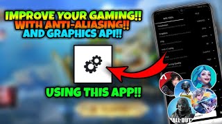 Improve Your Gaming With Anti-Aliasing And Graphics API.!! screenshot 3