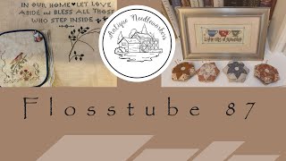 Grab your coffee Ethel she's back with a big basket of WIPS!! Flosstube 87