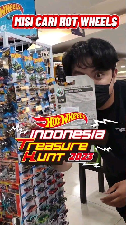 BORONG HOT WHEELS INDONESIA TREASURE HUNT 2023 🤣 #Shorts