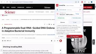 Generate Citations Instantly with the LumaCite Chrome Extension