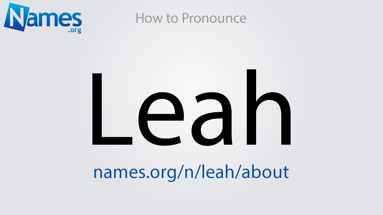 pronounce leahy