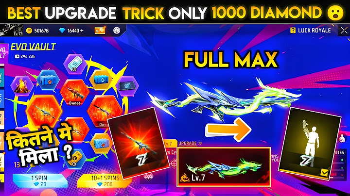 Evo Parafal Max, New Evo Vault Event | free fire new event | ff new event | new event free fire