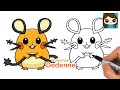How to Draw Dedenne | Pokemon