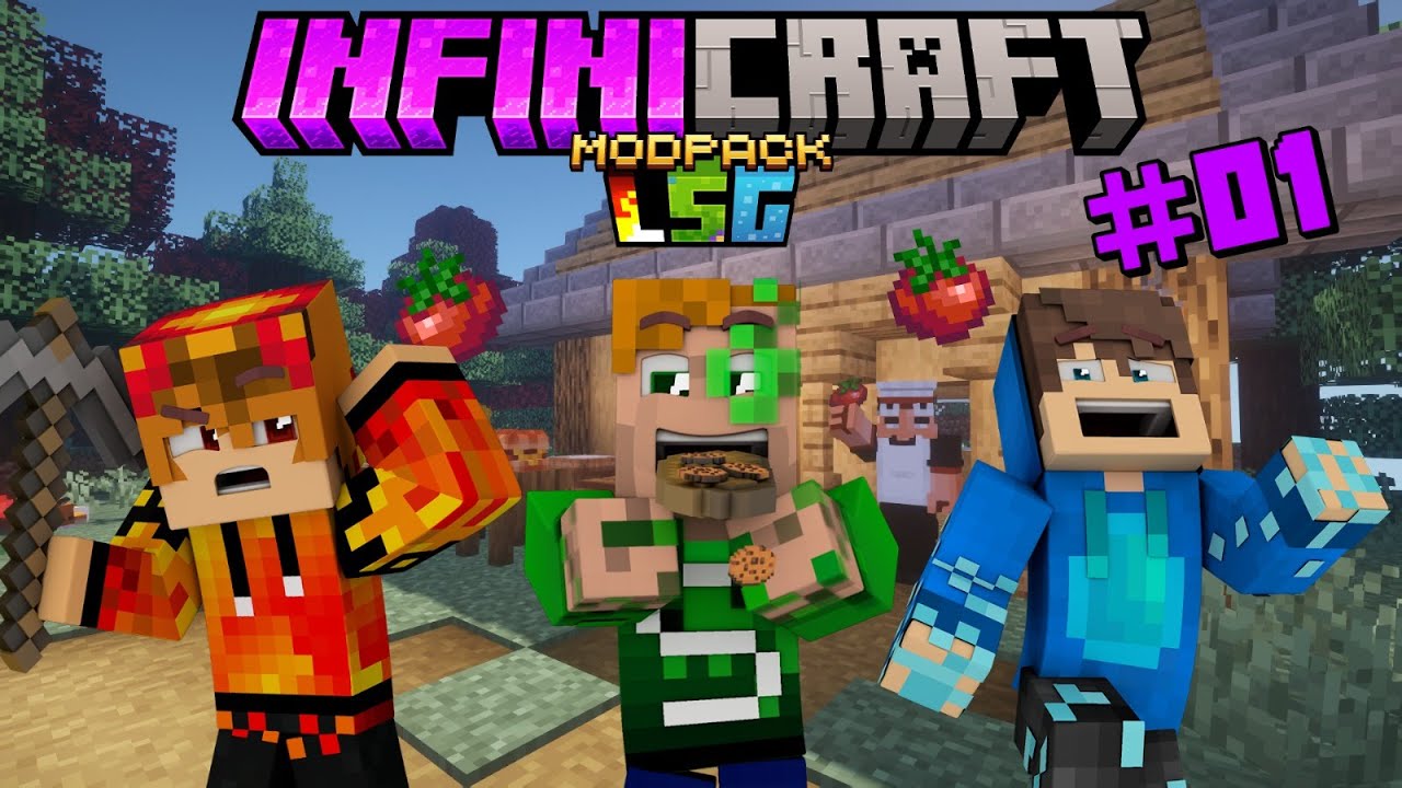 Minecraft con Più di 200 Mods! [INFINICRAFT #01] - LSG Infinity