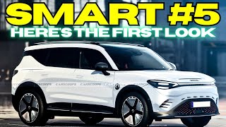 2025 Smart #5 EV Production SUV Unveiled